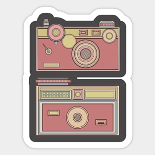 Retro Camera Sticker